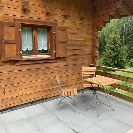 Chalet Lé Fèrtin La Tzoumaz Esterno foto