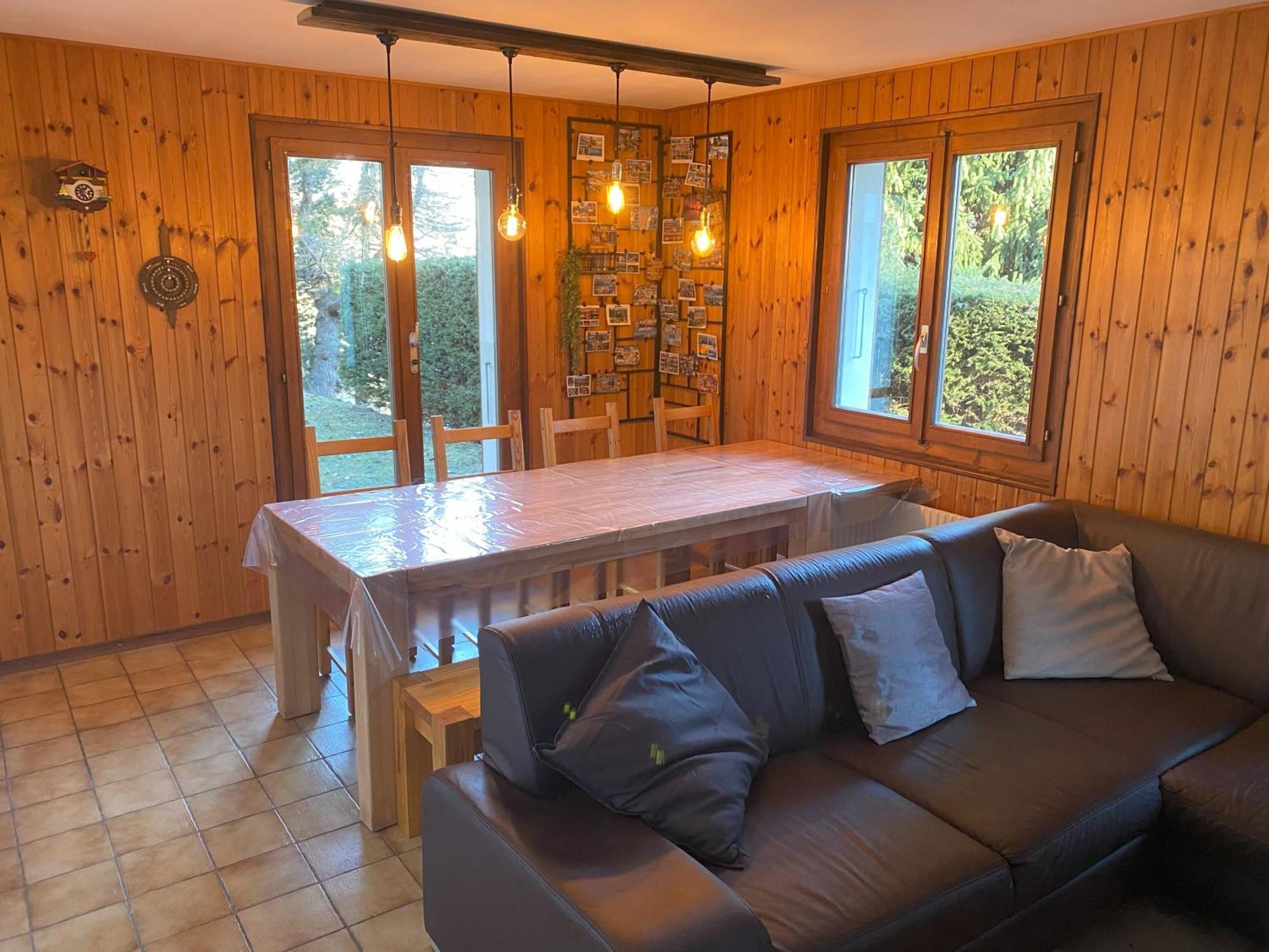 Chalet Lé Fèrtin La Tzoumaz Esterno foto