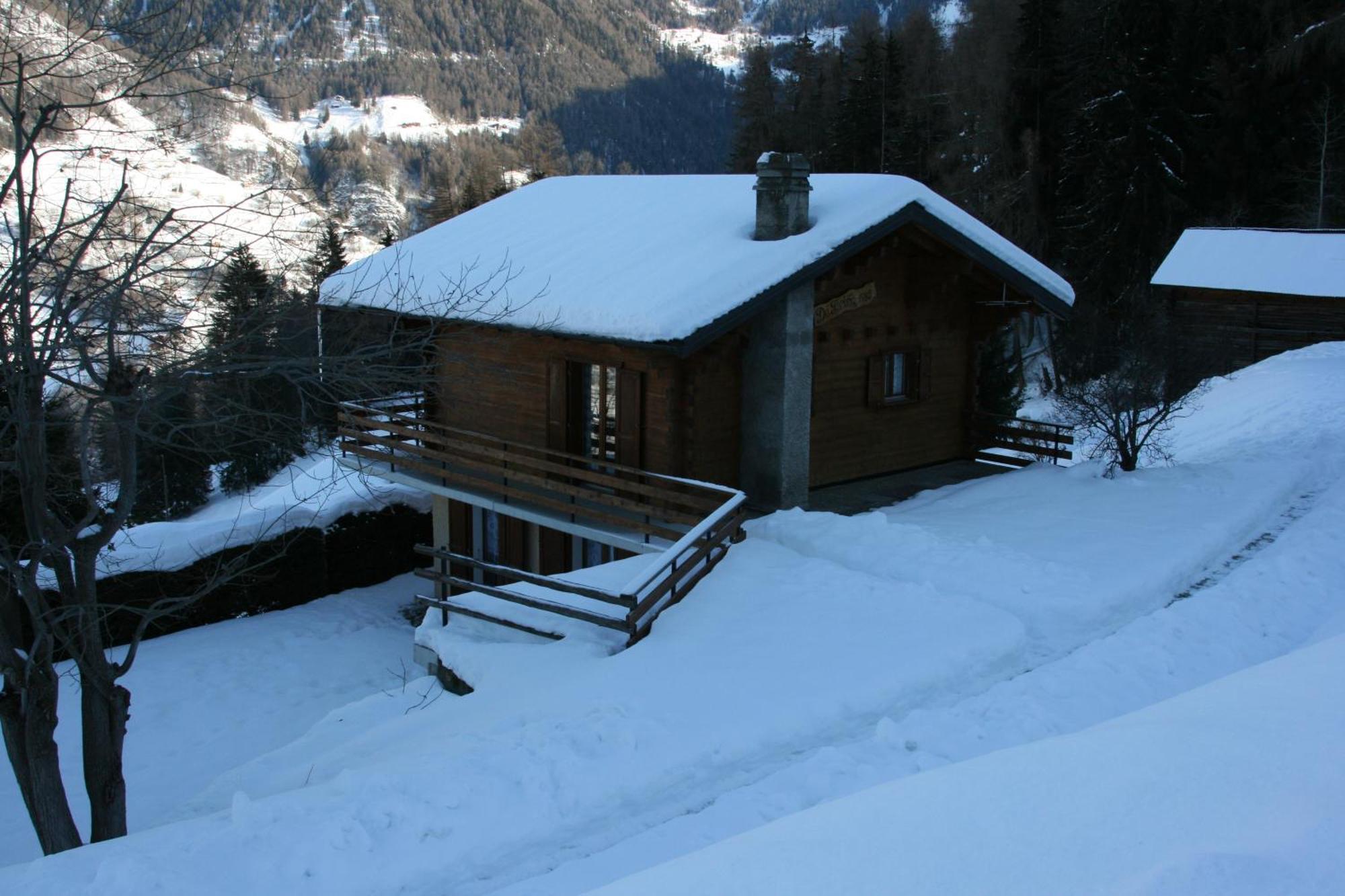 Chalet Lé Fèrtin La Tzoumaz Esterno foto