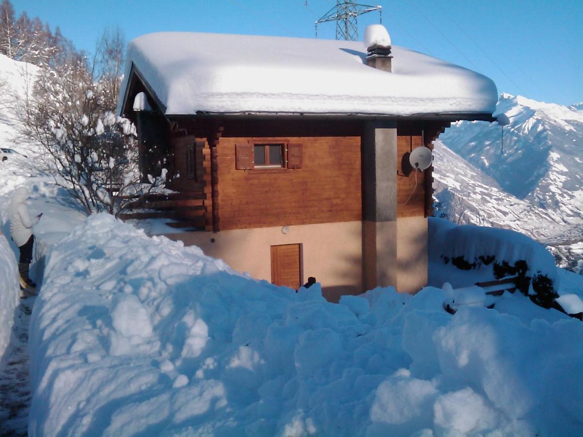 Chalet Lé Fèrtin La Tzoumaz Esterno foto