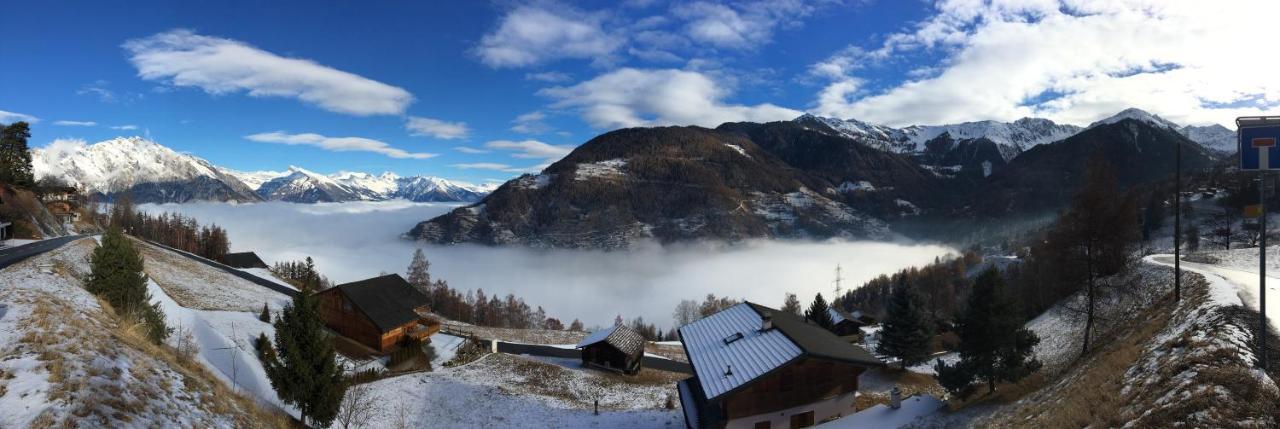 Chalet Lé Fèrtin La Tzoumaz Esterno foto